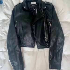 Leather jacket